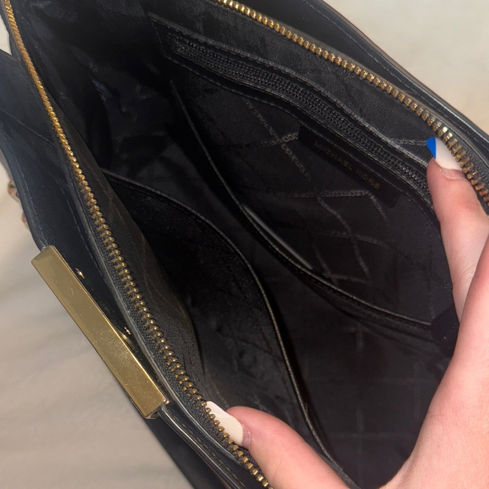 Michael Kors Black Satchel Bag - Picture 2 of 5